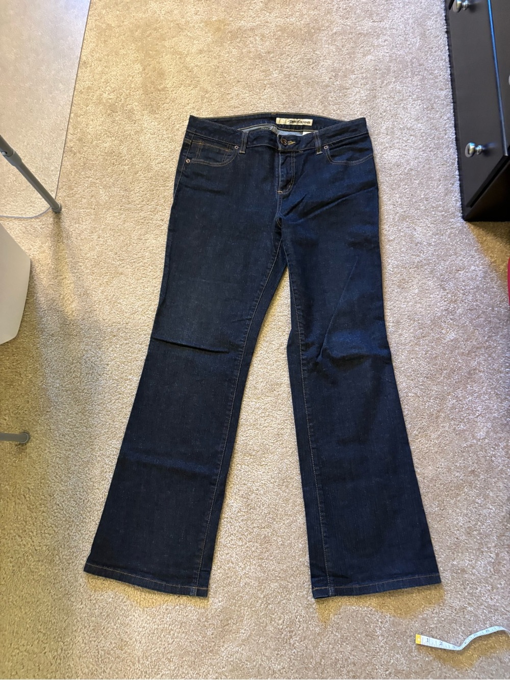 DKNY Dark Indigo Flare Jeans
